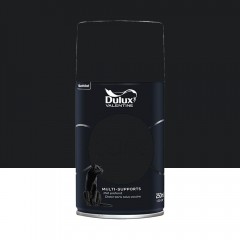 Bombe de Peinture murs & boiseries Dulux Valentine Pure Noir aérosol
