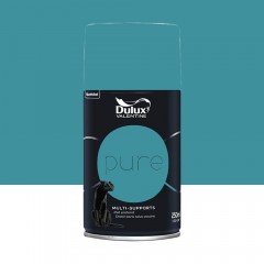 Bombe de Peinture murs & boiseries Dulux Valentine Pure Turquoise aérosol