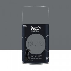 Bombe de Peinture murs & boiseries Dulux Valentine Pure Anthracite aérosol