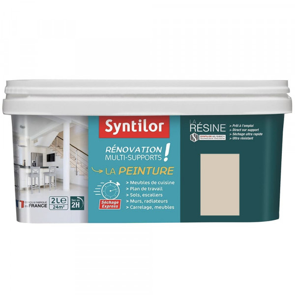 Peinture de Rénovation Multi-supports Syntilor Beige crème 2L