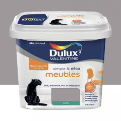 Peinture Meubles Dulux Valentine Simple & Déco Taupe intense 0,5L