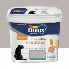 Peinture Meubles Dulux Valentine Simple & Déco Macaron glacé 0,5L