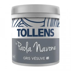 Testeur Peinture murale TOLLENS Paola Navone Gris Vésuve