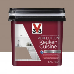 Peinture Rénovation Perfection Cuisine V33 Taupe pot de 0.75L