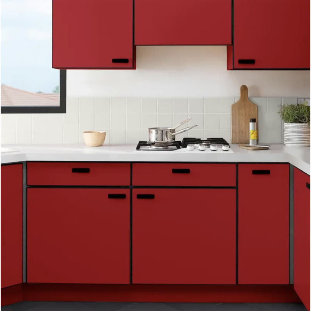 Peinture R novation Perfection Cuisine V33 Rouge Exquis Pas Cher