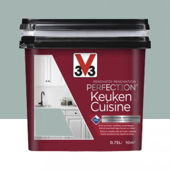 Peinture Rénovation Perfection Cuisine V33 Vert Agave pot de 0,75L