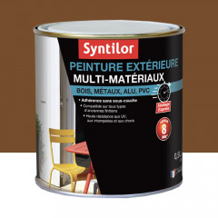 Peinture Multi-Matériaux Extérieure SYNTILOR Châtaignier 0,5L
