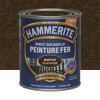 Peinture Fer Hammerite Direct sur Rouille Châtaigne martelé 0,25L Peinture Fer Hammerite Direct sur Rouille Châtaigne martelé 0,25L