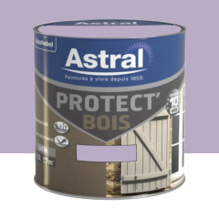Peinture Bois ASTRAL Protect'Bois Lavande 0,5L