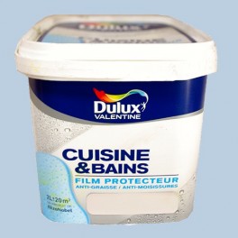 DULUX VALENTINE Peinture Acrylique Cuisine et Salle de Bains petit matelot Satin 2L DULUX VALENTINE Peinture Acrylique Cuisine et Salle de Bains petit matelot Satin 2L