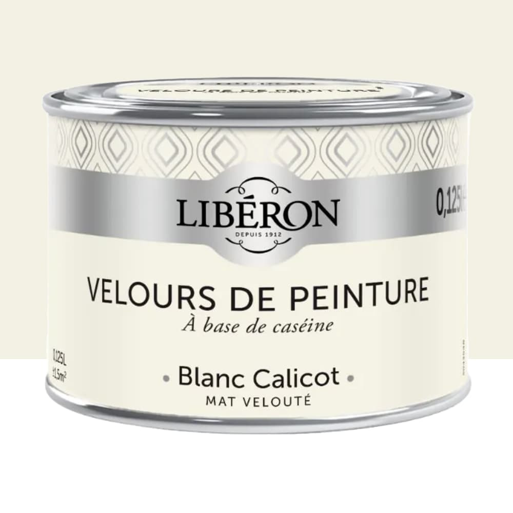 VELOURS DE PEINTURE ® - Couleur blanc Calicot - Libéron