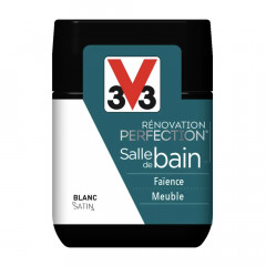 Testeur Peinture Salle de Bain V33 Rénovation Perfection Blanc