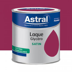 Laque Glycéro Satin ASTRAL Grenat