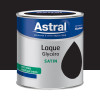 Laque Glycéro Satin ASTRAL Noir 0,5L