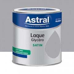 Laque Glycéro Satin ASTRAL Ciment 0,5L