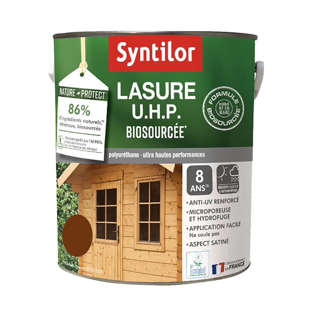 Lasure U.H.P Biosourcée SYNTILOR Chêne moyen 5L Lasure U.H.P Biosourcée SYNTILOR Chêne moyen 5L