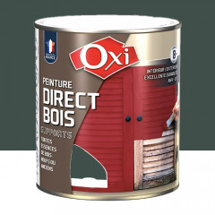 Peinture Direct Bois OXI Vert Sapin pot