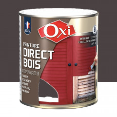 Peinture Direct Bois OXI Ebène pot