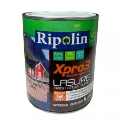 RIPOLIN Lasure XPro3 12ans Bois de Santal 1L