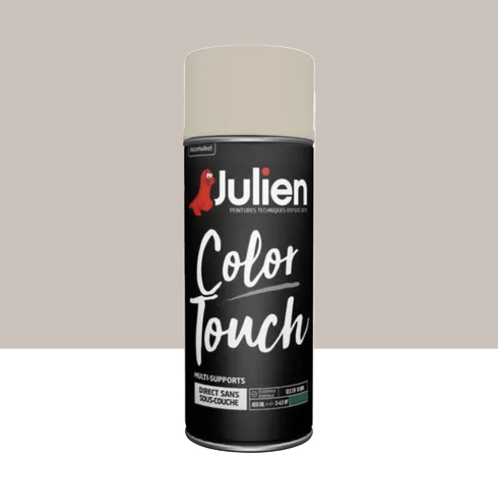 Bombe de peinture JULIEN Color Touch Grain de Sable Satin-400ML Bombe de peinture JULIEN Color Touch Grain de Sable Satin-400ML