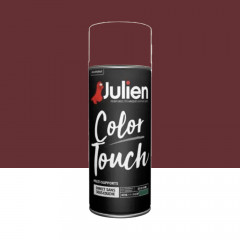 Bombe de peinture JULIEN Color Touch Rouge Basque Ral 3004 - 400ML