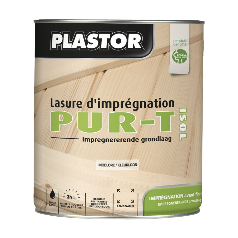 Lasure Impregnation PLASTOR Pur-T Isol