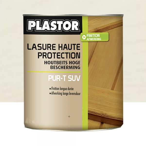 Lasure Haute Protection PUR-T SUV Plastor Bois blanchi - 1L
