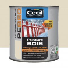 Peinture Bois Cécil Professionnel PEB60 Ivoire 0,5L
