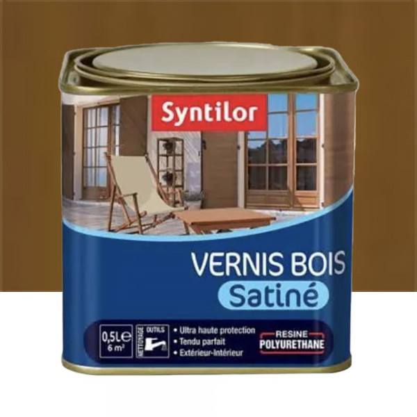 SYNTILOR Vernis BOIS incolore satiné - 0,25L