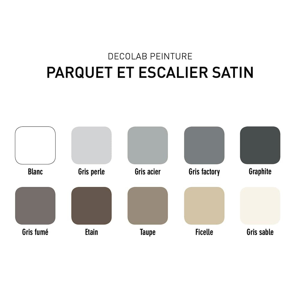 Peinture Sol Parquet Escalier V33 Déco LAB nuancier
