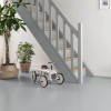 Peinture Sol Parquet Escalier V33 Déco LAB Gris Acier ambiance