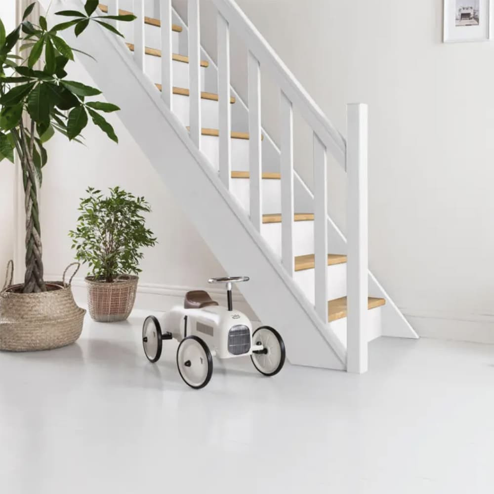Peinture Sol Parquet Escalier V33 Déco LAB Blanc ambiance Peinture Sol Parquet Escalier V33 Déco LAB Blanc ambiance