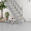 Peinture Sol Parquet Escalier V33 Déco LAB Gris perle ambiance