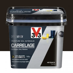 Peinture Sol intérieur Carrelage V33 Déco LAB Météorite 0,75L