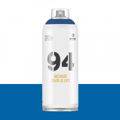 Bombe de peinture aérosol MTN 94 Bleu Electrique (RV-30) - 400ml