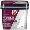 Peinture Multi-Matériaux Cuisine V33 Déco LAB Blanc Mat Velouté 0.75L