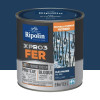 Peinture fer glycéro Ripolin XPRO3 Fer Brillant Bleu Marine - 0,5L