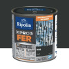 Peinture fer glycéro Ripolin XPRO3 Fer Mat Noir 0.5