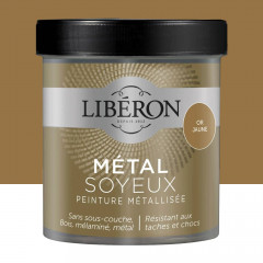 Peinture métallisée Libéron Métal Soyeux Or jaune - 0,5L