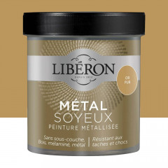 Peinture métallisée Libéron Métal Soyeux Or pur - 0,5L