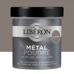 Peinture métallisée Libéron Métal Poudré Aluminium - 0,5L