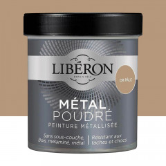 Peinture métallisée Libéron Métal Poudré Or pâle - 0,5L