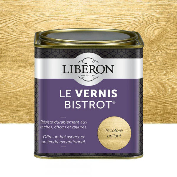 Vernis Bistrot LIBÉRON Incolore Brillant - 0,5L