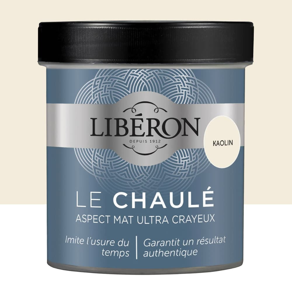 Peinture LIBÉRON Le Chaulé Kaolin - 0,5L Peinture LIBÉRON Le Chaulé Kaolin - 0,5L