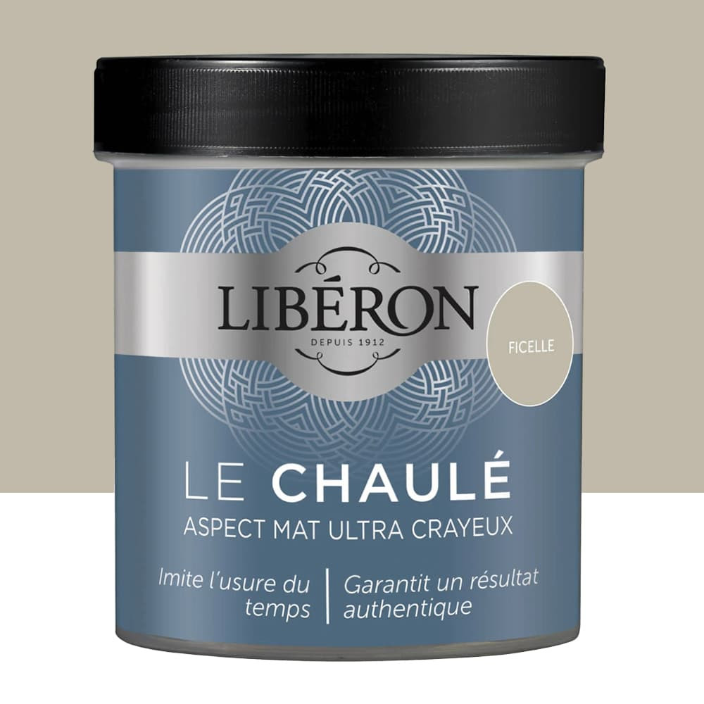 Peinture LIBÉRON Le Chaulé Ficelle - 0,5L Peinture LIBÉRON Le Chaulé Ficelle - 0,5L