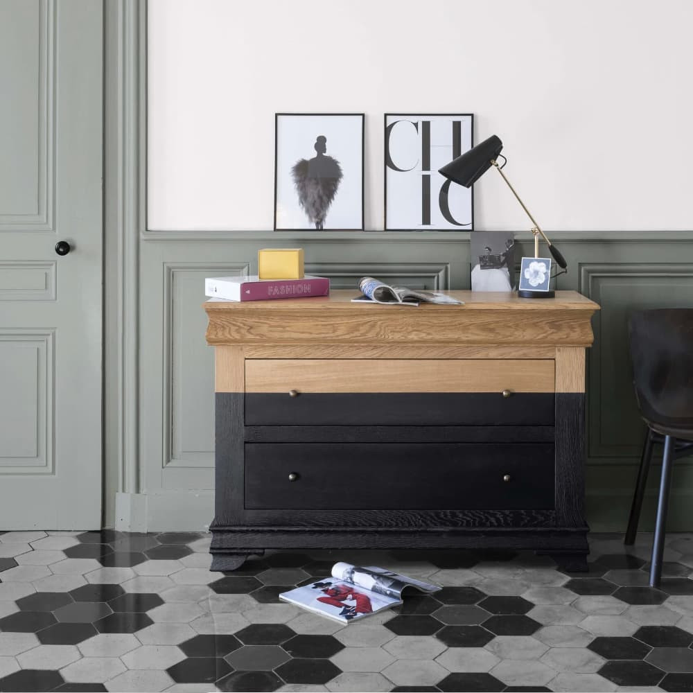 Peinture LIBÉRON Noirs Nuance New Black mat - ambiance Peinture LIBÉRON Noirs Nuance New Black mat - ambiance