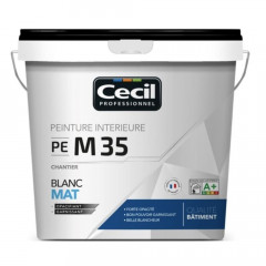 Peinture mate CÉCIL PE M35 Blanc