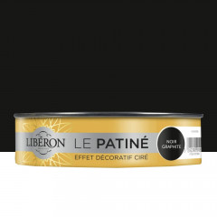 Effet décoratif ciré LIBÉRON Le Patiné Noir graphite - 0,150L