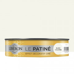 Effet décoratif ciré LIBÉRON Le Patiné Blanc colombe - 0,150L