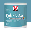 Peinture Multi-supports V33 Colorissim Satin Bleu atoll - 0,5L